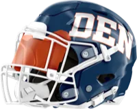 Denver Broncos helmet